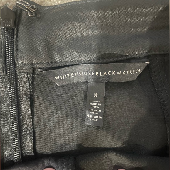 WHBM Faux Leather Skirt. Excellent condition!! - Picture 5 of 5